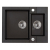 ALVEUS ROCK 80 zlewozmywak granitowy czarny