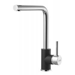 ALVEUS SELMA bateria kuchenna czarny 91 + chrom