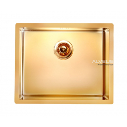 ALVEUSQUADRIX 50 zlewozmywak stalowy MONARCH brąz