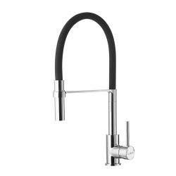 ALVEUS ELIA bateria kuchenna chrom + czarny