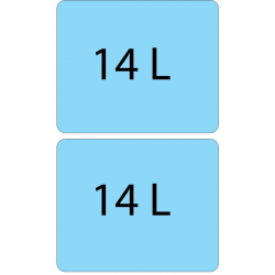 ALVEUS Sortownik Albio 20 (2x14 L)