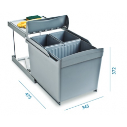 ALVEUS Sortownik Albio 30 ( 16 L + 2x7,5 L)