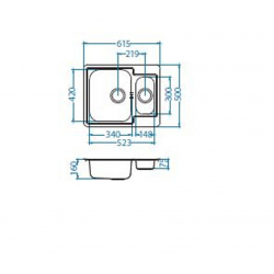 ALVEUS Line Start 50 satyna