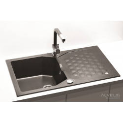 ALVEUS SENSUAL 30 zlewozmywak granitowy steel