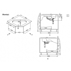 ALVEUS SENSUAL 60 zlewozmywak granitowy twilight
