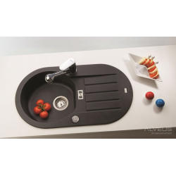 ALVEUS NIAGARA 40 zlewozmywak granitowy czarny