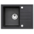 ALVEUS Zlewozmywak granitowy INTERMEZZO 30 czarny