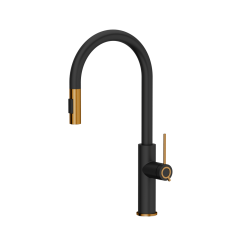 JENNIFER Q LINE SLIM SteelQ pure carbon/Nano PVD miedź