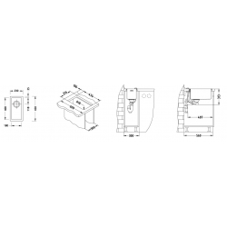 ALVEUS QUADRIX 10 zlewozmywak stalowy