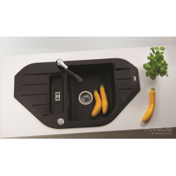 ALVEUS NIAGARA 60 zlewozmywak granitowy chocolate