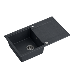 EVAN 111 GraniteQ black diamond/elementy stalowe