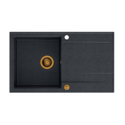 EVAN 111 GraniteQ black diamond/elementy miedziane