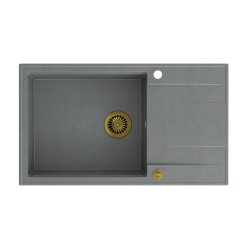 EVAN 136 XL GraniteQ silver stone/elementy złote