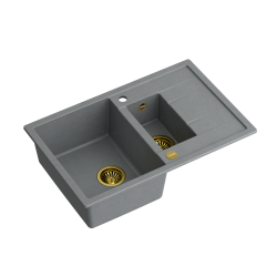 MORGAN 156 GraniteQ silver stone/elementy złote