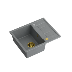 MORGAN 116 GraniteQ silver stone/elementy złote