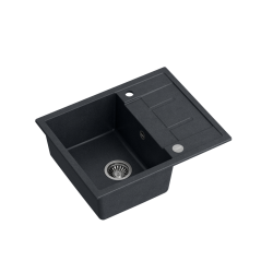 MORGAN 116 GraniteQ black diamond/elementy stalowe