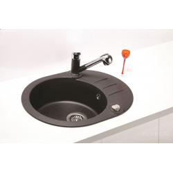 ALVEUS ROLL 40 zlewozmywak granitowy czarny