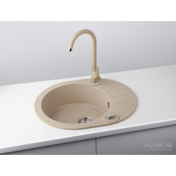 ALVEUS ROLL 40 zlewozmywak granitowy piasek (terra)