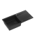 EVAN 146 XL GraniteQ zlewozmywak z syfonem Push 2 Open 1-komorowy z/o (1000x500x210; kom. 420x480) pure carbon / elementy pure carbon