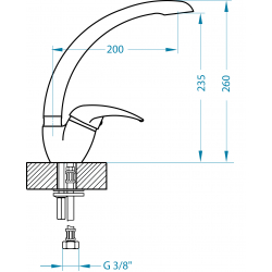 ALVEUS FONTANA MONARCH bateria kuchenna brąz