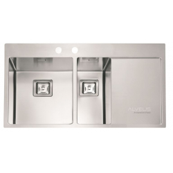 ALVEUS STYLUX 60 zlewozmywak stalowy lewy