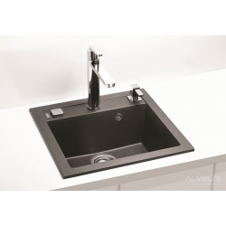 ALVEUS FORMIC 20 zlewozmywak granitowy steel