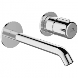 Pretto - bateria umywalkowa podtynkowa z korkiem chrom BAO 022P