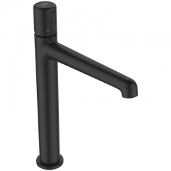 Pretto - bateria umywalkowa stojąca nablatowa czarny BAO 72ND