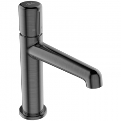 Pretto - bateria umywalkowa stojąca z korkiem grafit BAO 922D