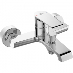 Largo - bateria wannowa ścienna bez zestawu natryskowego BAH 010D