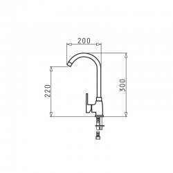 Bateria Pyramis BELLO granit czarny 090911938