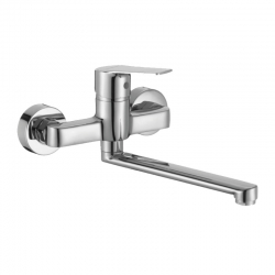 BORGO – BATERIA ZLEWOZMYWAKOWA ŚCIENNA CHROM BKB 080D