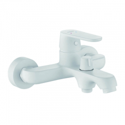 DIMA – BATERIA WANNOWA ŚCIENNA BEZ ZESTAWU NATRYSKOWEGO BIAŁY  BQD 610D