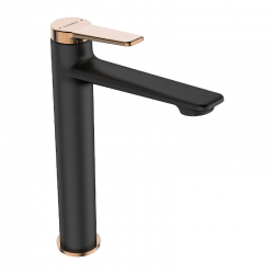 ALANIS BATERIA UMYWALKOWA WYSOKA NABLATOWA CZARNY/RÓŻOWE ZŁOTO BQI 82ND