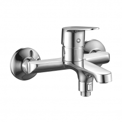 SAGRA – BATERIA WANNOWA ŚCIENNA BEZ ZESTAWU NATRYSKOWEGO CHROM  BQR 010D