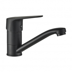 SAGRA – BATERIA UMYWALKOWA STOJĄCA Z RUCHOMĄ WYLEWKĄ CZARNY BQR 726D