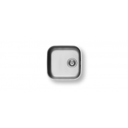 Zlewozmywak Pyramis IRIS (40X40) 1B gładki podwieszany 100009301