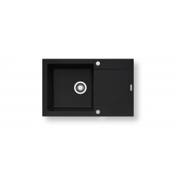 Zlewozmywak Pyramis MIDO (79x50) 1B 1D karbon 070089101