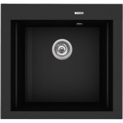 Zlewozmywak Pyramis SIROS (57X51,5) 1B karbon 070085101