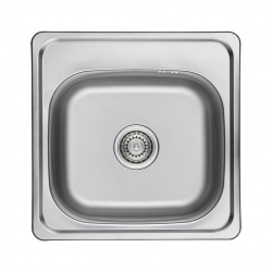 STANDARD – ZLEWOZMYWAK JEDNOKOMOROWY GŁADKI SKS 010T