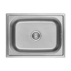 MIKA – ZLEWOZMYWAK JEDNOKOMOROWY GŁADKI SKX 010T