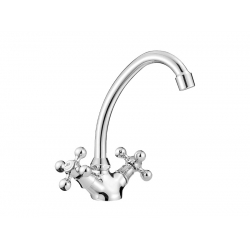 STILO – BATERIA ZLEWOZMYWAKOWA STOJĄCA CHROM BKI 060D