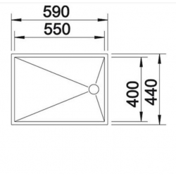 BLANCO ZEROX 550-T-U 517 274