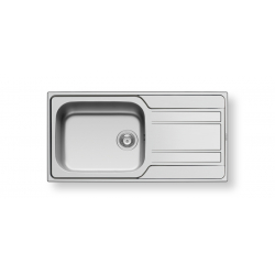 Zlewozmywak Pyramis ZEDA PLUS (100X50) 1B 1D gładki polerowany 107152701