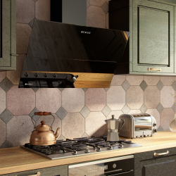 Okap kuchenny Mirida 90.3 Black/BL - Zakup u Producenta - Wysyłka 0 zł - Dostawa nawet w 24h