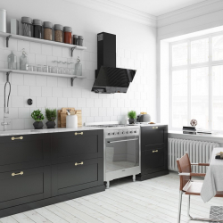 Okap kuchenny Womero 60.1 Black - Zakup u Producenta - Wysyłka 0 zł - Dostawa nawet w 24h