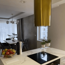 Okap kuchenny Asterio Isola 39.1 Gold - Zakup u Producenta - Wysyłka 0 zł - Dostawa nawet w 24h