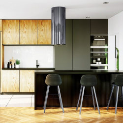 Okap kuchenny Cylindro Isola 39.5 TITANIUM - Zakup u Producenta - Wysyłka 0 zł - Dostawa nawet w 24h