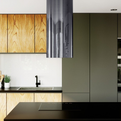 Okap kuchenny Cylindro Isola 39.5 TITANIUM - Zakup u Producenta - Wysyłka 0 zł - Dostawa nawet w 24h