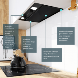 Okap kuchenny Spedtero 60.2 Black - Zakup u Producenta - Wysyłka 0 zł - Dostawa nawet w 24h